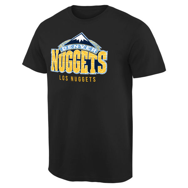 NBA Men Denver Nuggets Noches Enebea TShirt  Black->nba t-shirts->Sports Accessory